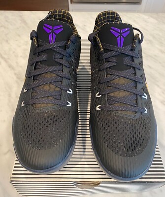 Nike Kobe 11 XI Black Purple Gold “Carpe Diem” Mens Size 11 Brand