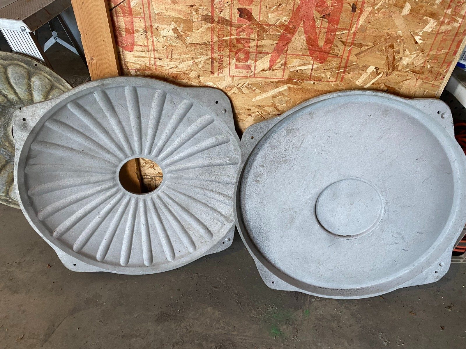 Concrete Statuary Business Mold Sell Off Temple Alum Foundry Molds