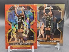 Chiney Ogwumike - 2022 WNBA Prizm - Ruby Wave And Base #93 - Los Angeles Sparks