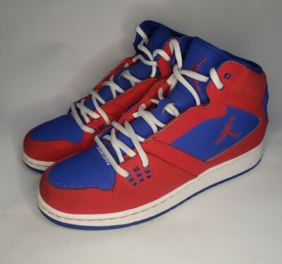 Jordan ones, red and blue colorway Explore Bright Styles with Jordan 1 Blue and Red Sneakers | eBay main image 4