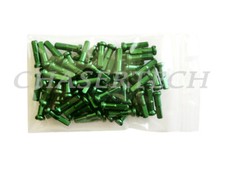 MTB Road BMX Bike 7075 Alloy Spoke Nipples 2.0mm 14G 5/8" 72 Pcs Green