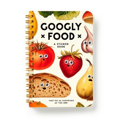 Brass Brass Monkey Galison Googly Food Sticker Book (Stickers)