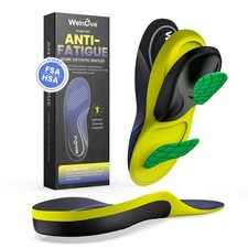 Work Orthotic Insoles for Plantar Fasciitis - Superior Comfort Work Boot Inso...