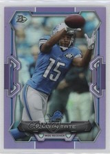 2015 Bowman Purple Rainbow Foil Golden Tate #41 0q3