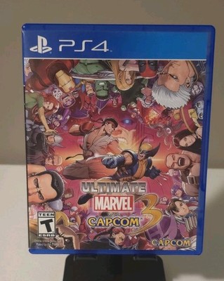 Ultimate Marvel Vs Capcom 3 Sony PS4 2017 Complete CIB Capcom Fighting Game