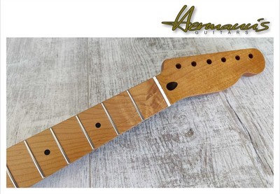Tele one piece Roasted Canad. Maple Neck mit 21 Stainless Steel Frets, No TRS-08