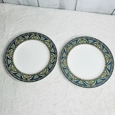 Mikasa Ultra Cream San Marco 8 1/2” Salad Plates Set of 2 Malaysia