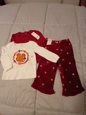 Gymboree girls 3 piece set size 18-24 month. NWT