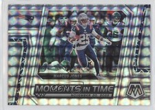 2023 Panini Mosaic Moments in Time Mosaic Prizm Marcus Jones #MT-9 5u3