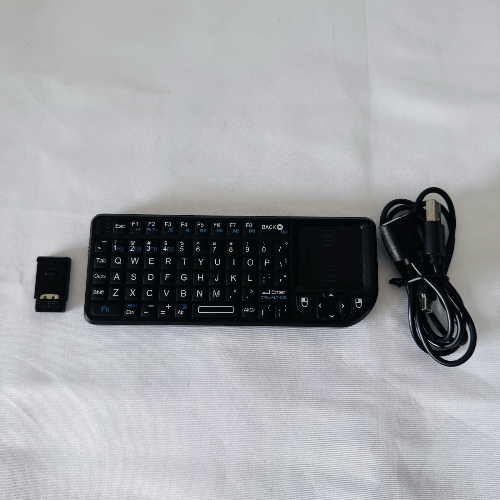 Rii K06 Mini Bluetooth KeyboardBacklit 2.4GHz Wireless Keybo