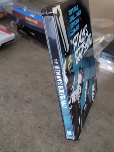 The Hitman's Bodyguard Blu-ray/Dvd Steelbook w/ j-card & clear bag 2017 - Picture 5 of 7