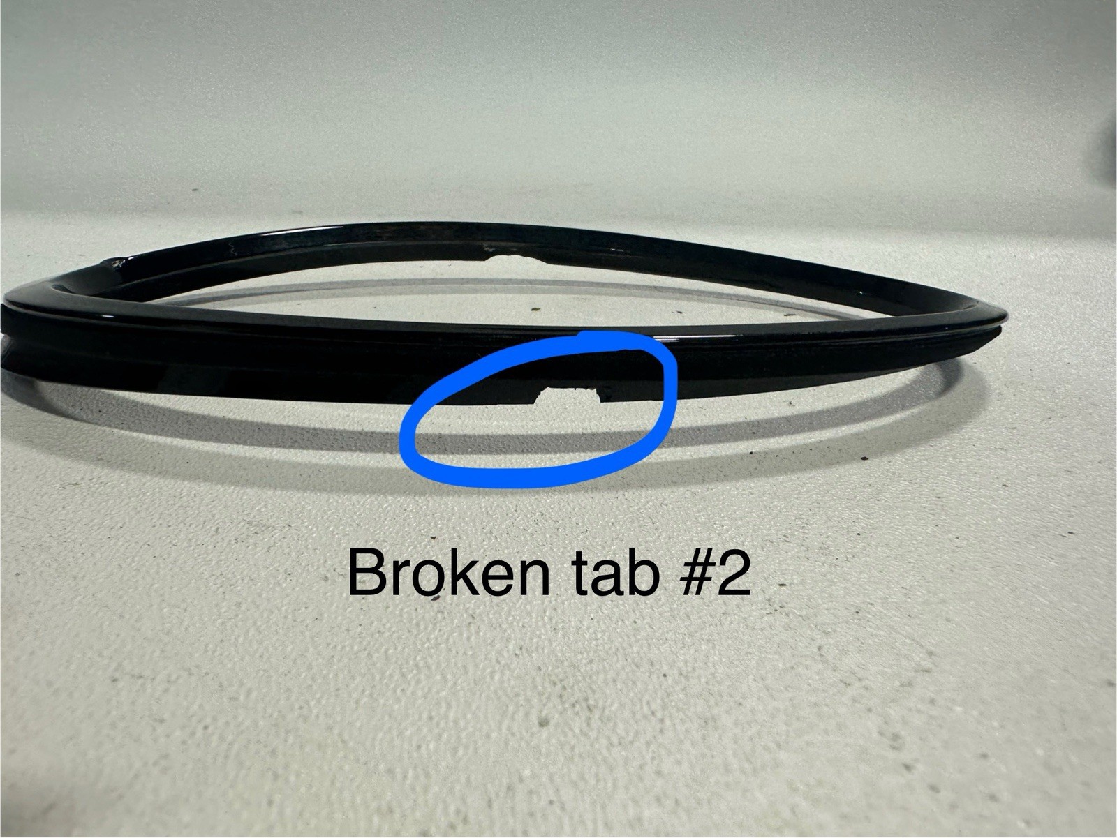 20-23 Bentley Bentayga 2nd Gen Left Front Marker Outer Black Ring 36A807823D OEM