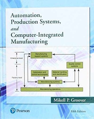 Automation, Production Systems, and - Hardcover, by Groover Mikell - Acceptable