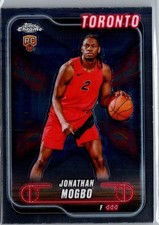 2024-2025 Topps Chrome  Base Rookie Card /  #194 Jonathan Mogbo