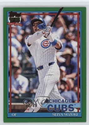 2026 Topps Series 1 1991 Topps Baseball Green 78/99 Seiya Suzuki #T91-37 05ol