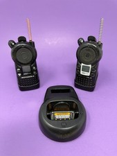 Motorola CLS1410 4 Channel UHF Two-Way Radio Charger  Clip No Battery No Cable