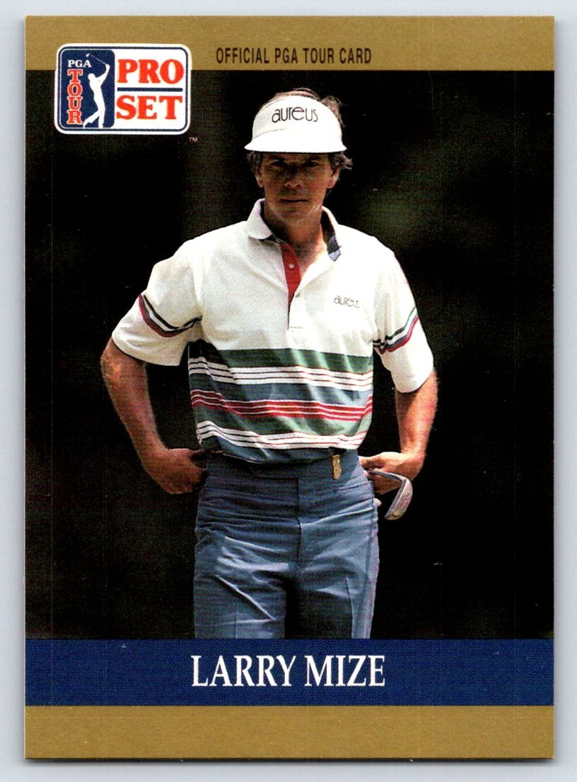 1990 Pro Set Larry Mize #34