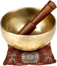 Handmade Bell Metal Tibetan Buddhist Singing Bowl from Nepal 5 Inches