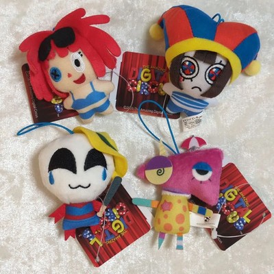 The Amazing Digital Circus Plush Toy Mascot Beach ver. Set of 4 NEW JP FS