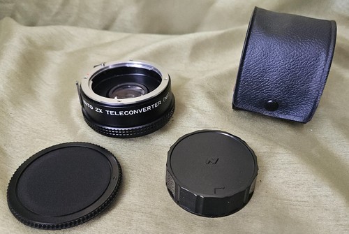 Teleconvertidor automático 2X (NF) vintage ROKINON con estuche - Imagen 2 de 6