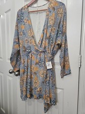 Free People Teegan floral mini dress xs/med NWT!