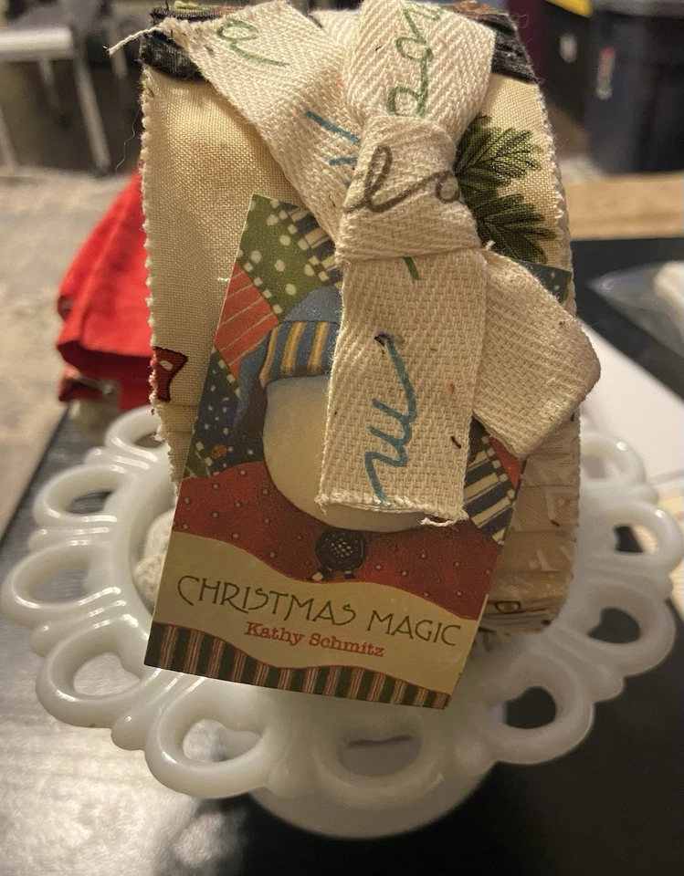 Christmas Magic By Kathy Schmitz For Moda. OOP Jelly Roll - Image 2 of 3