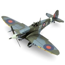Supermarine Spitfire 3D Metal Model Kit Color DIY Fascinations Plane