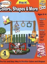 Hooked on Phonics Pre-K Colors, Shapes  More Premium Workbook by Hooked On Phon