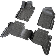 3D Gummi Fussmatten passend für Ford Ranger T6.2 | BJ ab 2022> | passgenau mit R