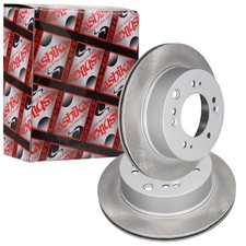 2X ASHIKA BREMSSCHEIBEN 315mm BELÜFTET HINTEN PASSEND FÜR KIA SORENTO |