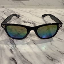 Disney Parks Mickey Mouse Icon Black Wayfarer Sunglasses Adult Size