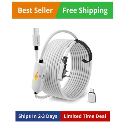 Link Cable with Charging 16FT Compatible with Oculus/Meta Quest 3S/3 Accessor...