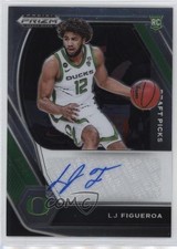 2021-22 Panini Prizm Draft Picks Draft Picks LJ Figueroa #DP-LJF Auto 0ud4
