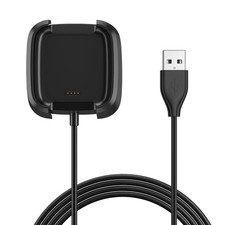 For-Fitbit Versa 2 USB Charger Charging Power Dock Cradle Smart Watch-USA