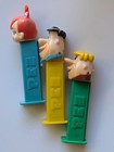 Flinstones Pez Dispenser Fred Barney Pebbles Lot Of 3 Three — photo 3