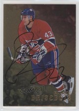 1998-99 ITG Be A Player Gold Auto Patrice Brisebois #216 Auto 14pi