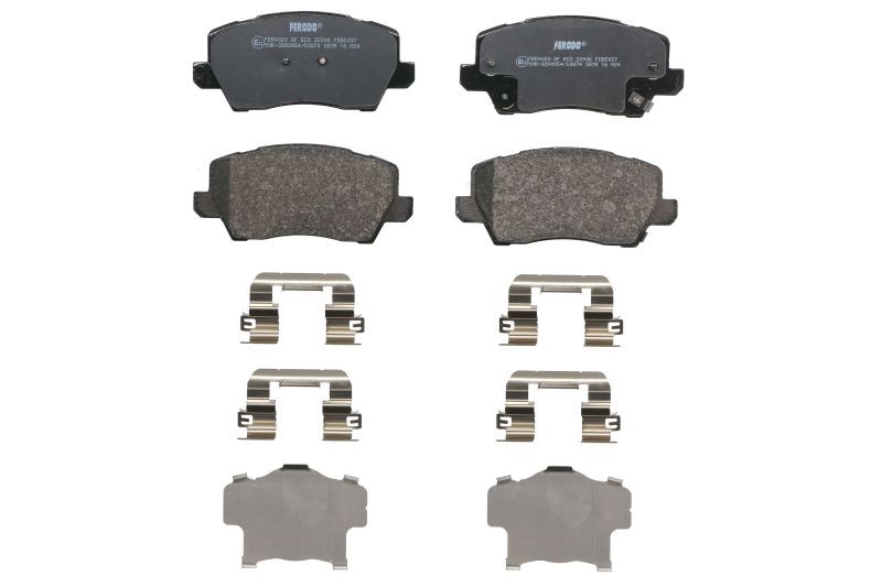 3x ✅Fits FERODO FDB5037 Brake Pad Set, disc brake FDB5037 Brake pads ⭐UK Seller⭐
