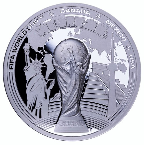 FIFA We Are 26 1 oz silver coin Solomon Islands 2026
