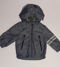 Genuine Kids from Oshkosh Mesh Lined Hooded Lightweight Zip-Up 12m Baby Jacket