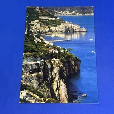 AMALFI PANORAMA VIAGGIATA 84 CARTOLINA SOUVENIR