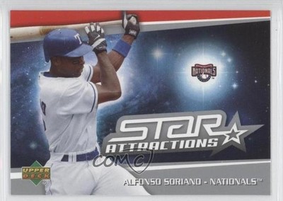 2006 Upper Deck Star Attractions Alfonso Soriano #SA-AS 0c2