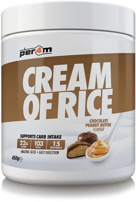 Per4m Cream of Rice, 450 g Dose, Chocolate Peanut Butter