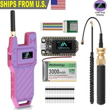 V4 LoRa Wifi ESP32 Board+GPS Module+IPEX Antenna+Case+Battery for Meshtastic