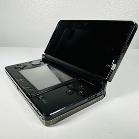 Nintendo 3DS Console Cosmo Black *Heavy Wear* w/ Accessories - USA Seller