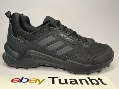 BRAND NEW Adidas Terrex AX4 Gore-Tex Men's Hiking Shoes Triple Black  HP7395