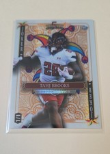 2024 Wild Card 5 Card Draw Stacked Deck Promo - White Joker Tahj Brooks 1/1