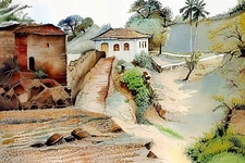 Fine Art Print, Vibrant Landscape Decoration, Home Decor, Art Gift for Nature Lo