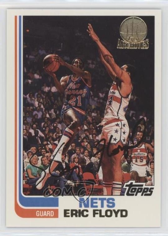 1992-93 Topps Archives Gold Stamp Sleepy Floyd Eric Floyd #26 1u6