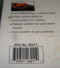 MANTTRA 'TTK 26211' Stove-top Pressure Coooker  (Brand New BUT!) — photo 6