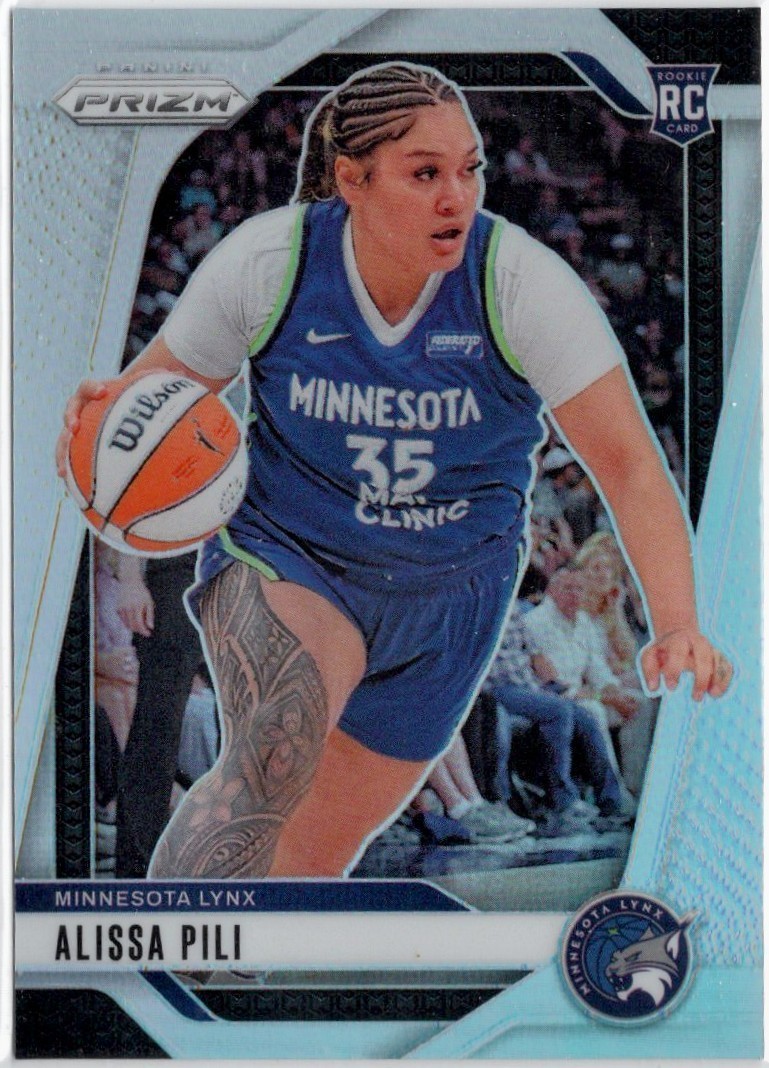 2024 Panini Prizm WNBA Silver Prizm Alissa Pili Parallel Card #83 Lynx